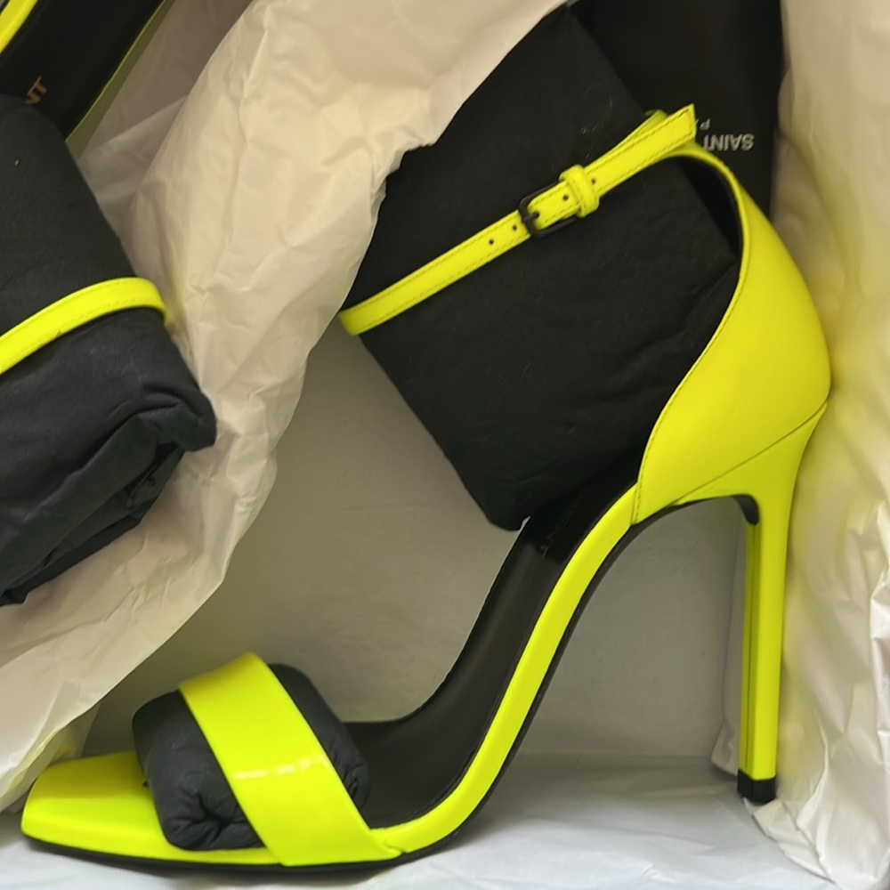 Saint Laurent amber strap heel 36sz, sale !!! - Picture 10 of 13